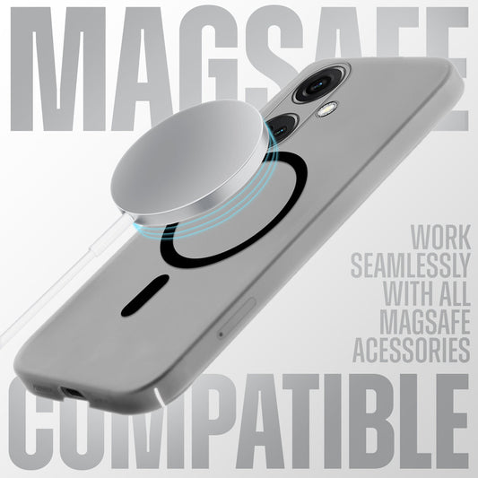 Sleek Frosted Matte Hard Back Cover With MagSafe Compatible Back Case for OnePlus Nord CE 3 5G