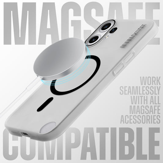 New Elegant Frosted Matte Slim Back With MagSafe Support Back Case For CMF Nothing Phone 2 Pro