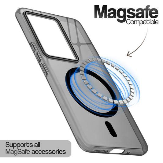 Glossy Hard Magsafe Case Vivo V27 5G