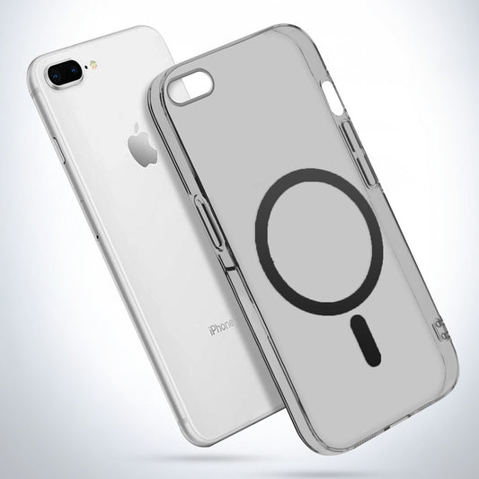 Colored Transparent Anti-Yellowing Magsafe Case For Apple iPhone 7 Plus