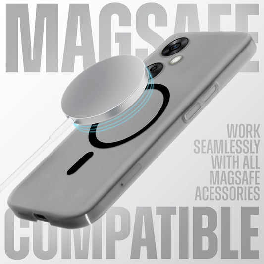 Sleek Frosted Matte Hard Case with MagSafe Support For OnePlus Nord CE 3 Lite 5G