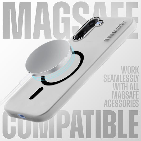 New Elegant Frosted Matte Slim Back With MagSafe Support Back Case For OnePlus Nord CE 5 5G