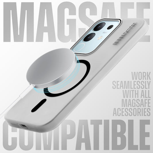 New Sleek Matte MagSafe Case For iQOO Z10x 5G