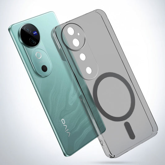 Crystal Clear Hard Back Anti-Yellowing with MagSafe Compatibility Phone Case For Vivo V40 5G