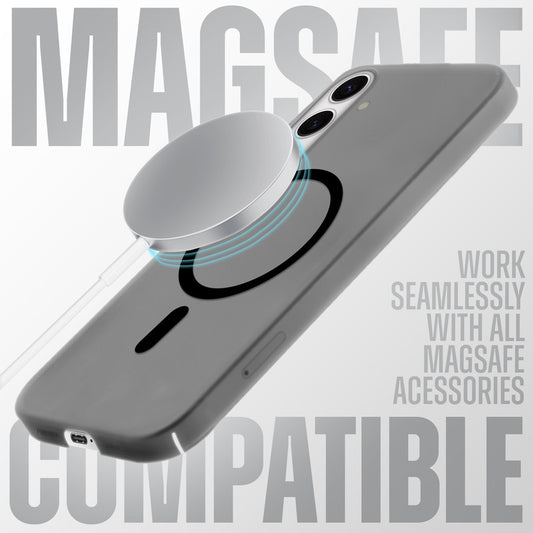 Sleek Frosted Matte Hard Case with MagSafe Support For Samsung S23 FE 5G
