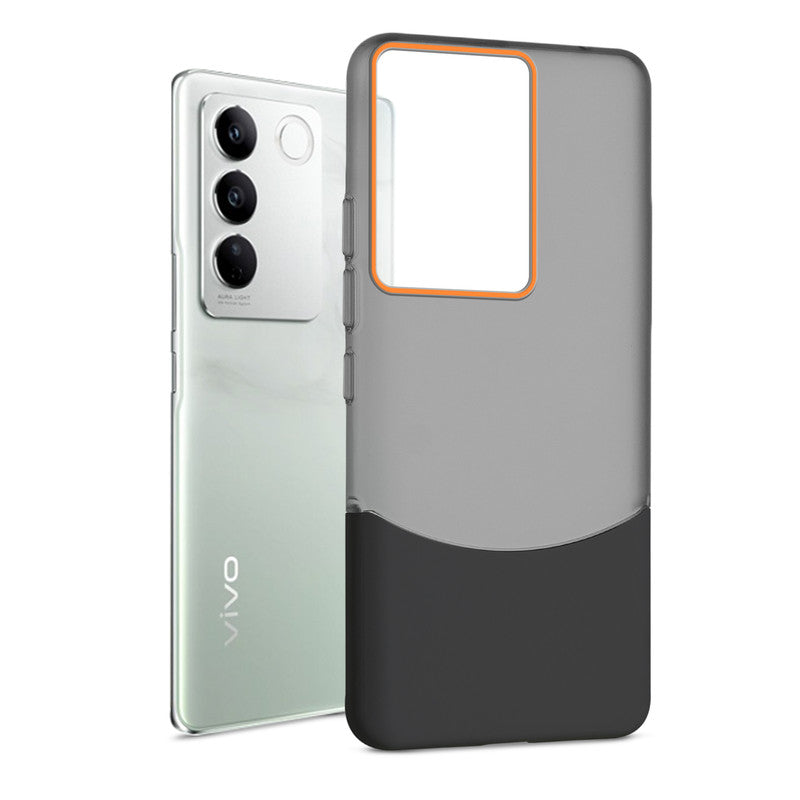 Frosted Case With 2-Cut Interlock For Vivo V27 5G