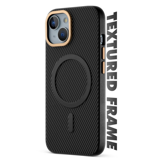 MagSafe Ready Checks Printed Back Case For Apple iPhone 14 with Enhanced Grip