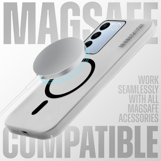 New Sleek Matte MagSafe Case For Vivo V27 5G