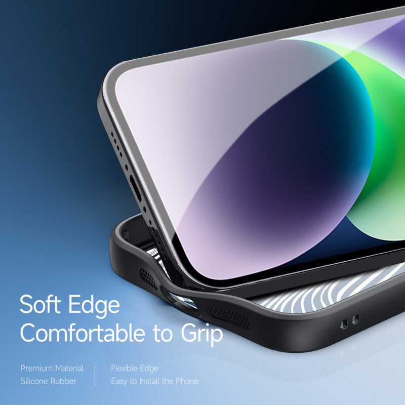 Soft Frame Clear Case For Apple iPhone 14 Plus
