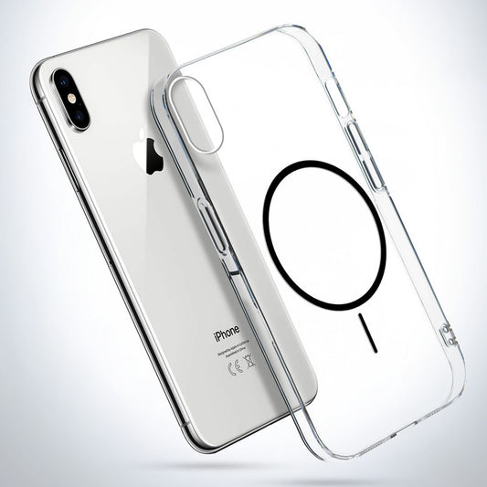 Crystal Clear Anti-Yellowing Magsafe Case For Apple iPhone X
