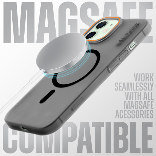 Colorful Frosted Matte MagSafe For Apple iPhone 11