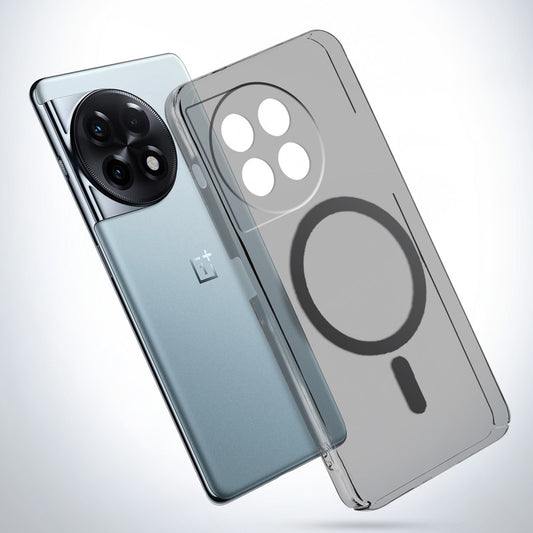 Crystal Clear Hard Back Anti-Yellowing with MagSafe Compatibility Phone Case For OnePlus 11R 5G