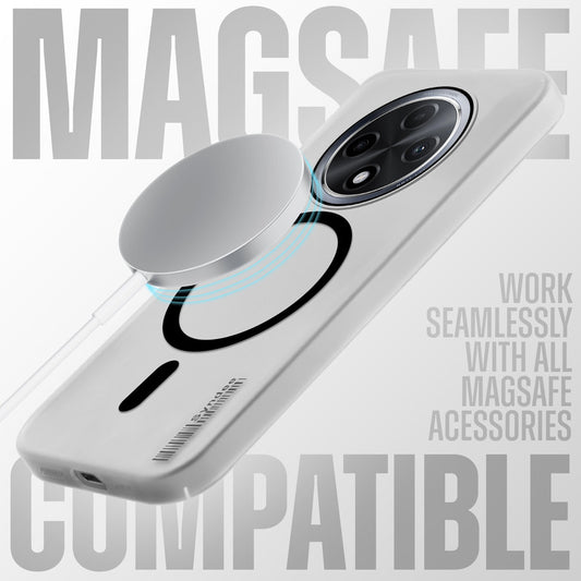 New Sleek Matte MagSafe Case For Oppo F27 Pro Plus 5G