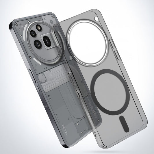 Crystal Clear Hard Back Anti-Yellowing with MagSafe Compatibility Phone Case For Nothing Phone 3A Pro 5G