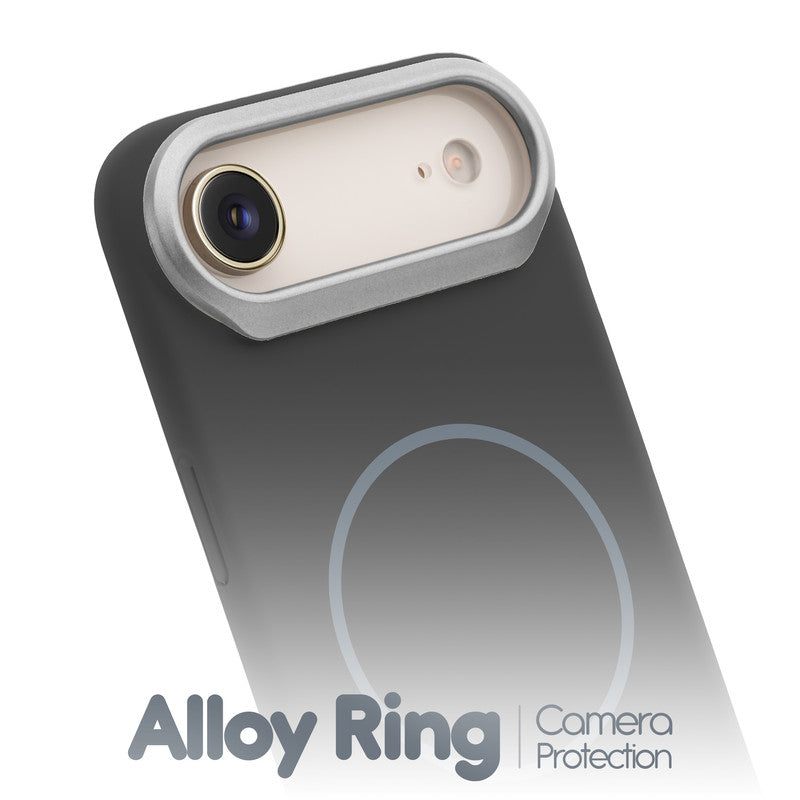 Fusion Metal Camera Ring Hard Shell Case for Apple iPhone 17 Air