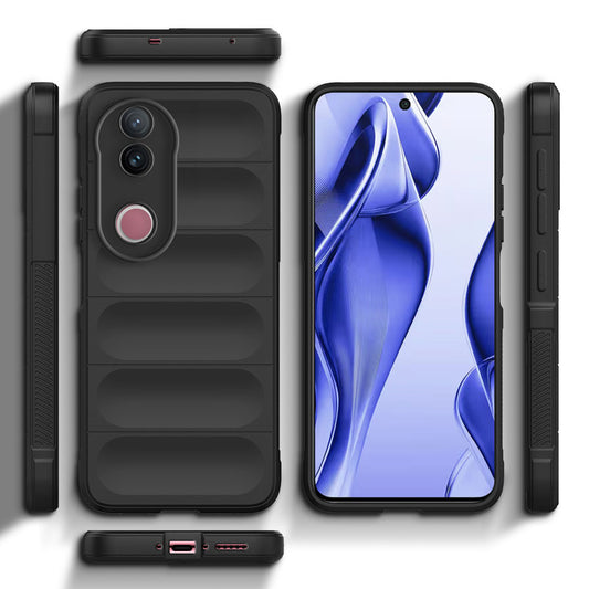 Premium Liquid Silicone Comfort Grip Case for Vivo V50e 5G with Soft Touch Matte TPU