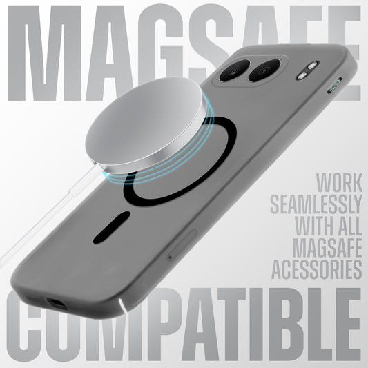 Sleek Frosted Matte Hard Case with MagSafe Support For OnePlus Nord 4 5G