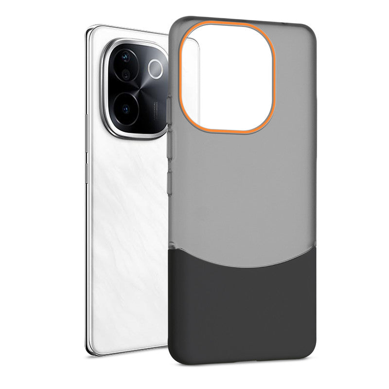 Frosted Case With 2-Cut Interlock For iQOO Z9s Pro 5G