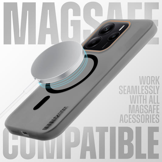 Colorful Frosted Matte MagSafe For Redmi Note 14 SE 5G