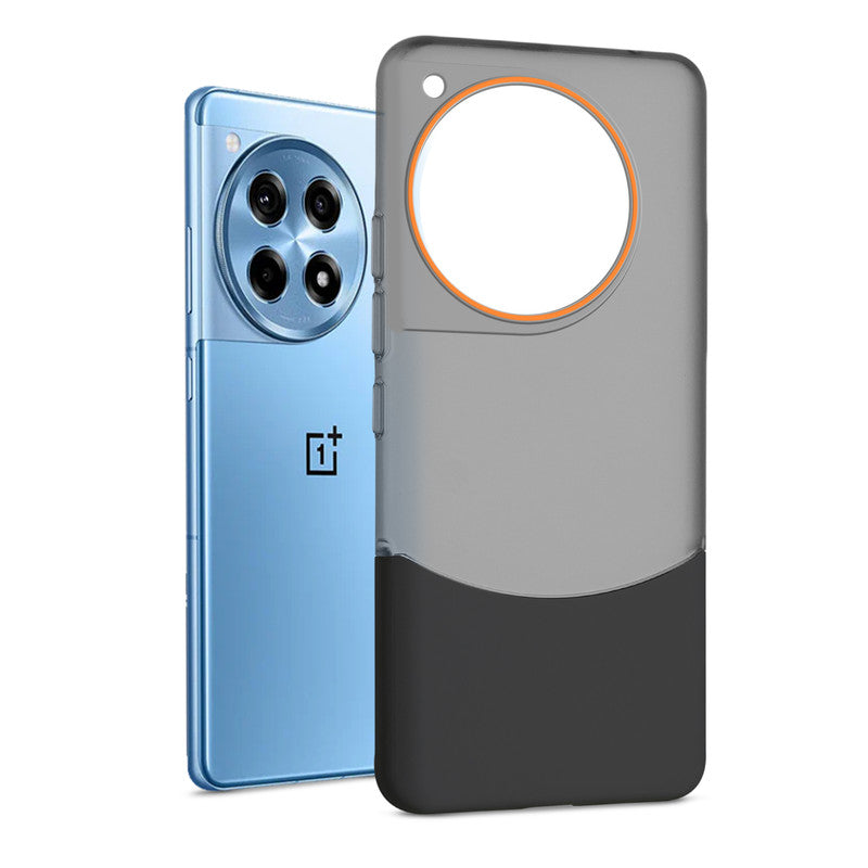 Frosted Case With 2-Cut Interlock For OnePlus 12R 5G