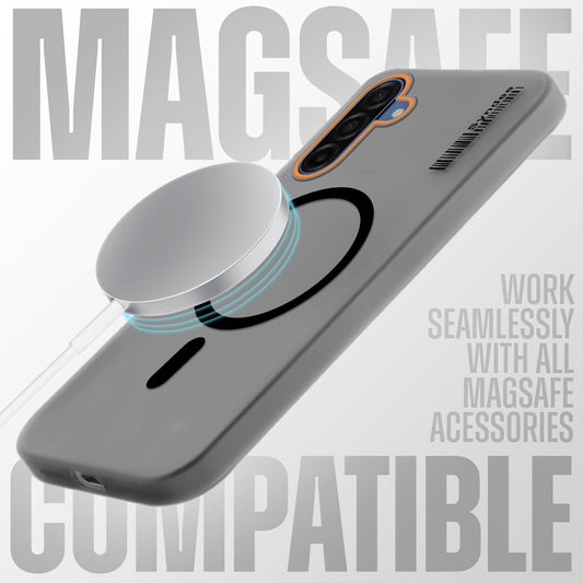 Colorful Frosted Matte MagSafe For Samsung A17 5G
