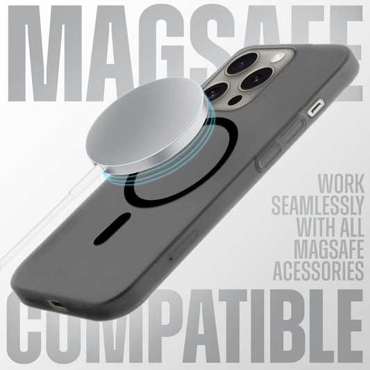 Sleek Frosted Matte Hard Case with MagSafe Support For Apple iPhone 13 Pro