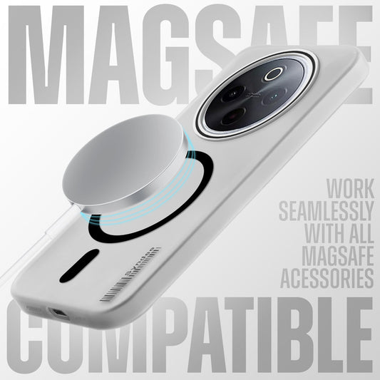 New Sleek Matte MagSafe Case For iQOO Z10 5G