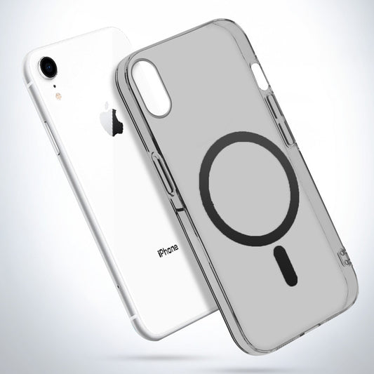 Crystal Clear Hard Back Anti-Yellowing with MagSafe Compatibility Phone Case For Apple iPhone XR