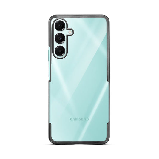 Crystal Clear Premium Case with Shiny Colorful Edges and Precise Cutouts for Samsung A16 5G