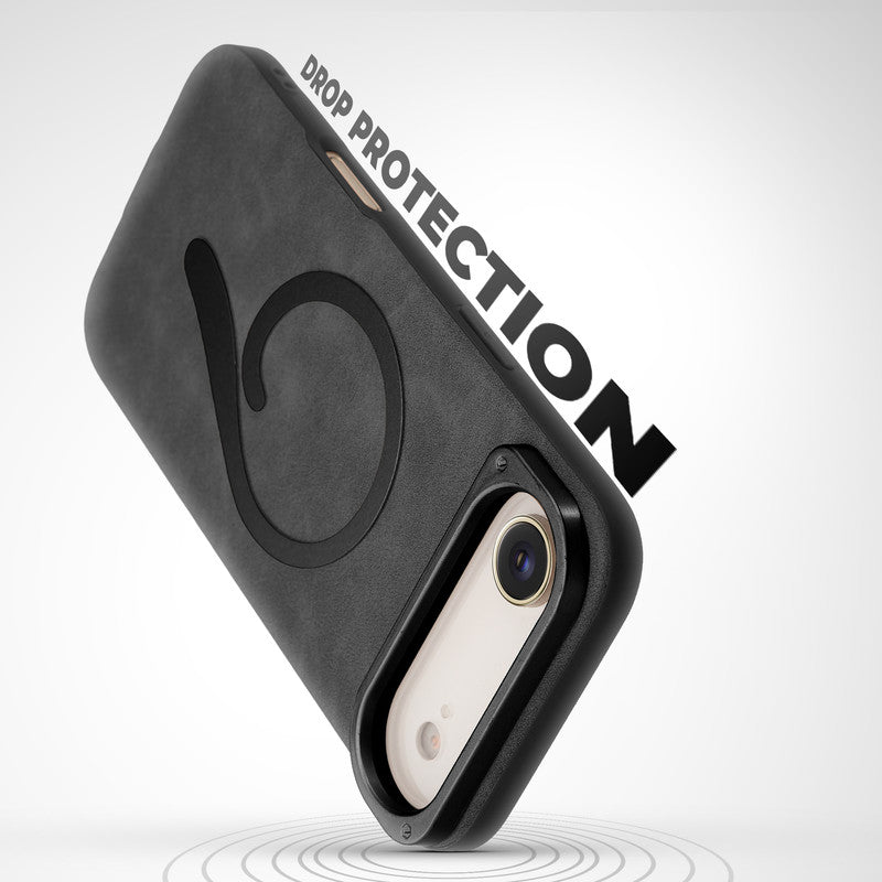 Prime Leather Wireless Charging Compatible Case for Apple iPhone 17 Air