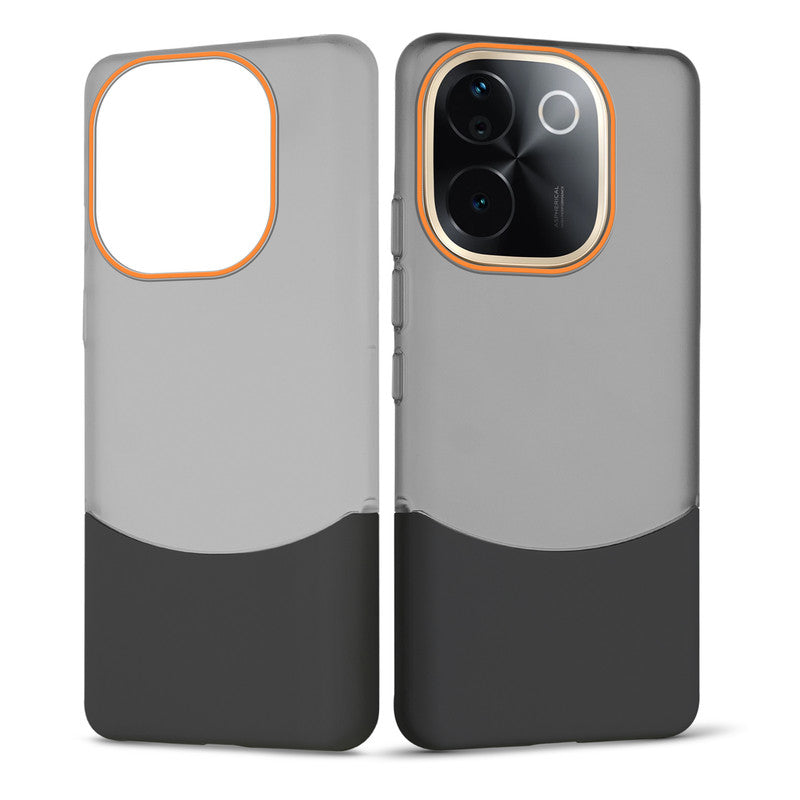 Frosted Case With 2-Cut Interlock For iQOO Z9s Pro 5G