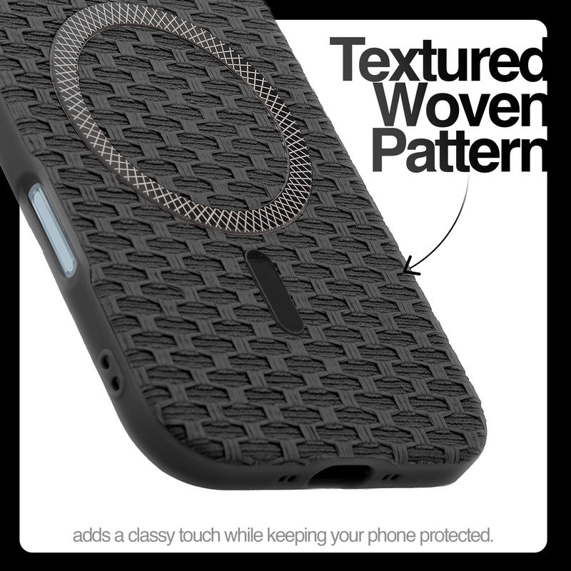 Rugged Silicone Grip Mobile Back Cover Case For Apple iPhone 17 Air With Wireless Charging Support Support