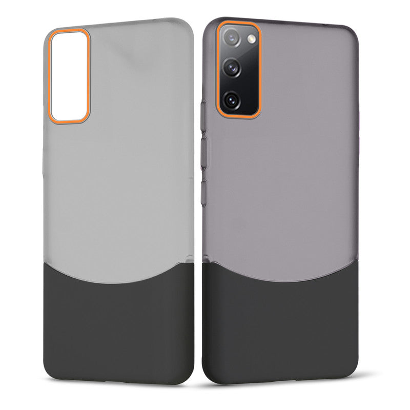 Frosted Case With 2-Cut Interlock For Samsung S20 FE 5G