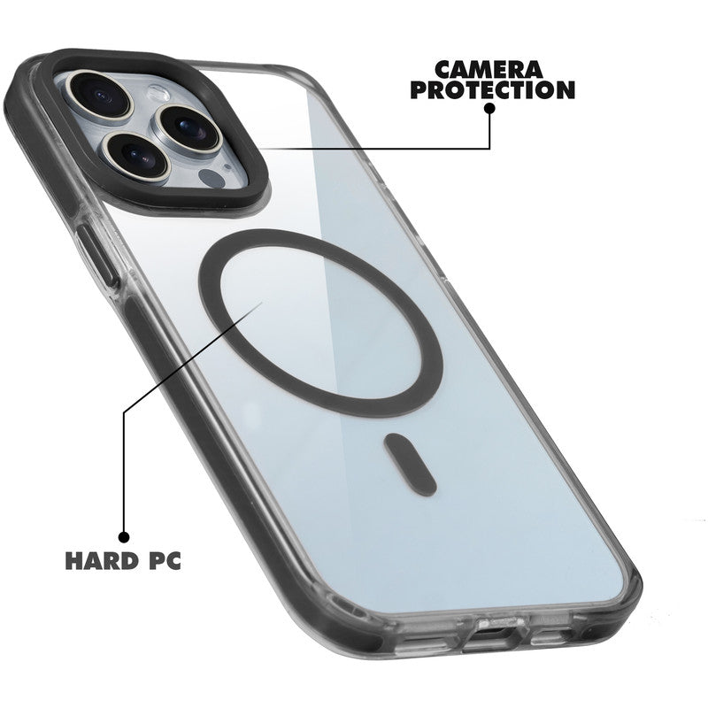 Clear MagSafe Bumper Case with Shockproof Edges for Apple iPhone 14 Pro