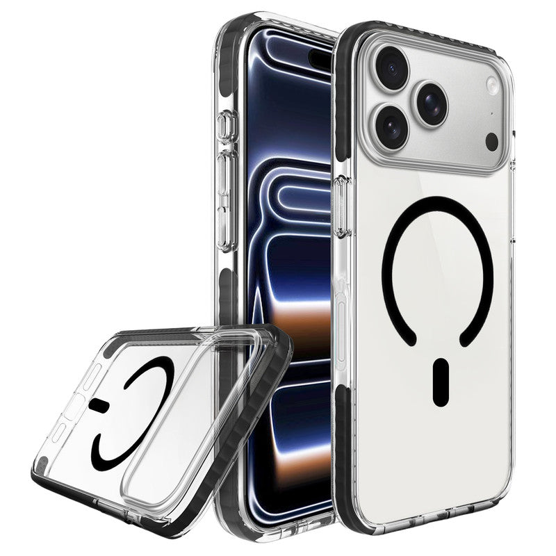 Grip-Line Frame Bumper Case For Apple iPhone 17 Pro Max