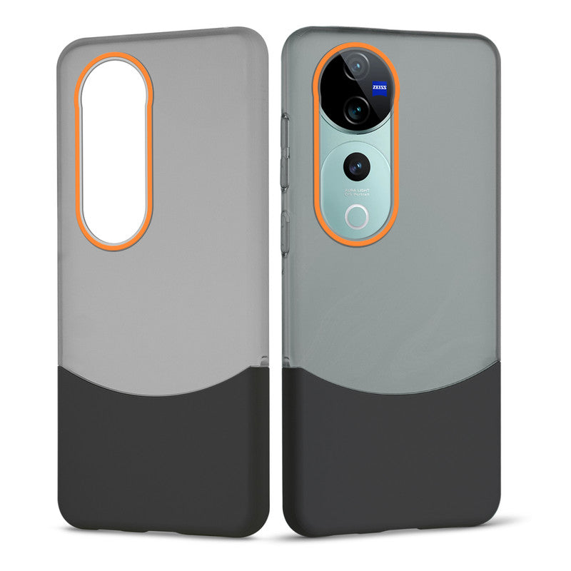 Frosted Case With 2-Cut Interlock For Vivo V40 Pro 5G