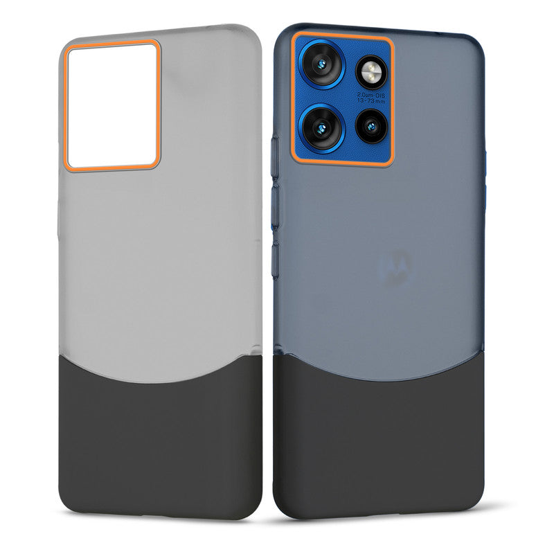 Frosted Case With 2-Cut Interlock For Motorola Moto Edge 50 Neo 5G