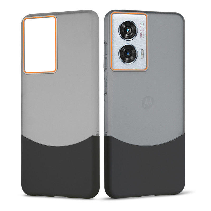 Frosted Case With 2-Cut Interlock For Motorola Moto Edge 50 Fusion 5G