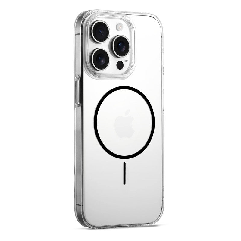 Crystal Clear Anti-Yellowing Wireless Charging Support Case For Apple iPhone 15 Pro Max
