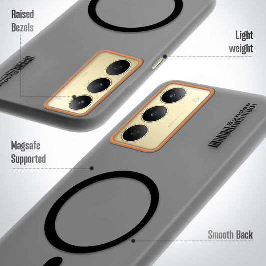 Colorful Frosted Matte MagSafe For Realme 14x 5G