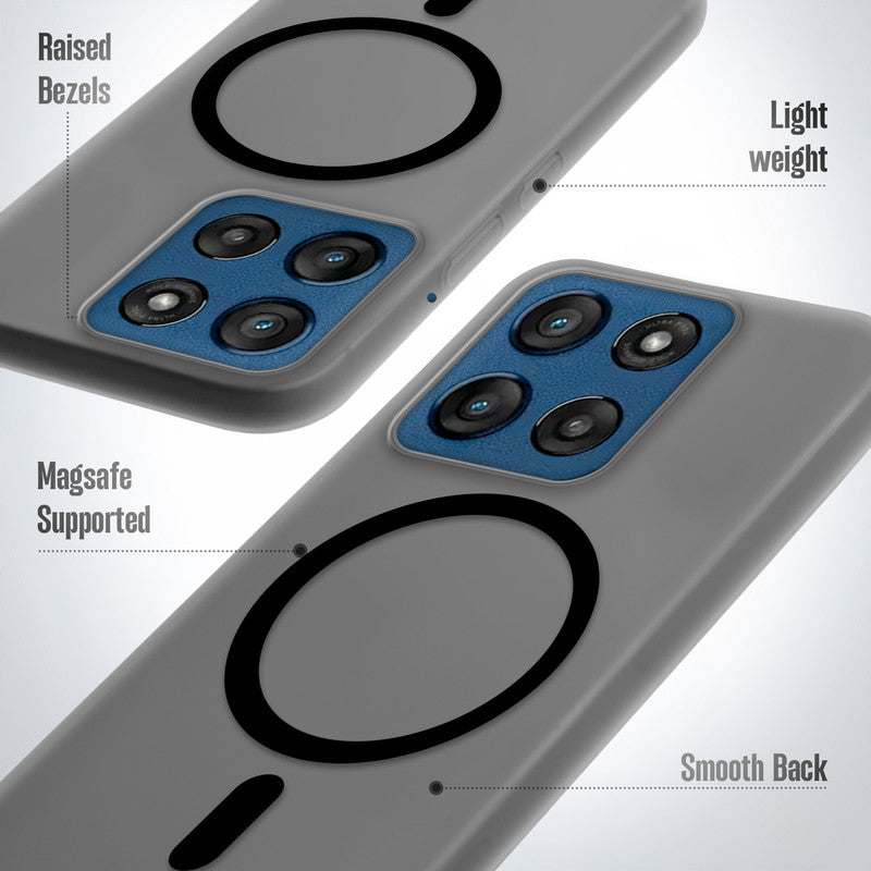 Frosted Slim Wireless Charging Support Case For Motorola Edge 60 Stylus 5G