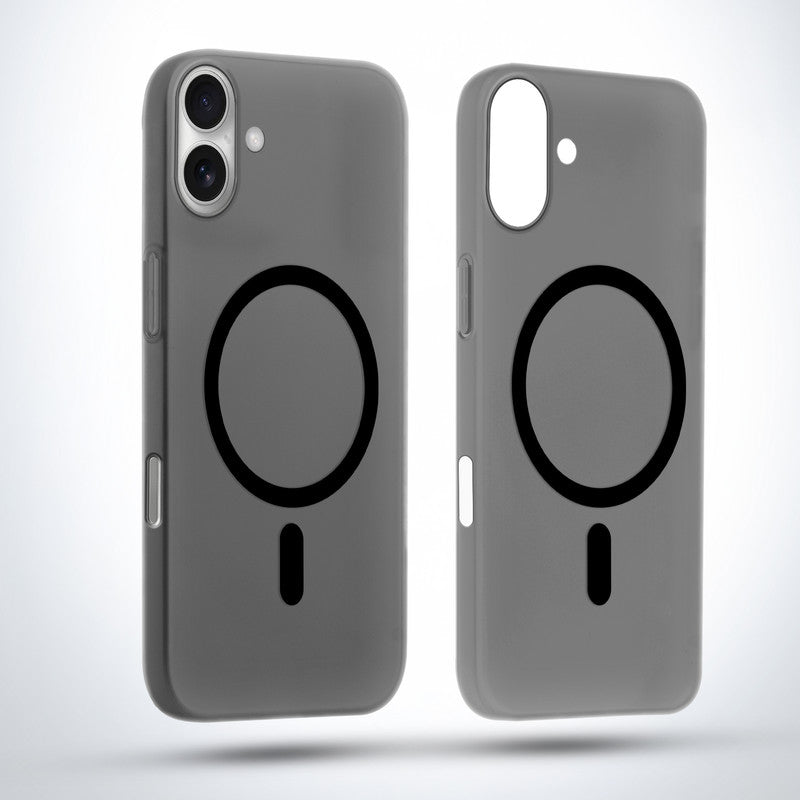 Frosted Slim Wireless Charging Support Case For Apple iPhone 16 Plus