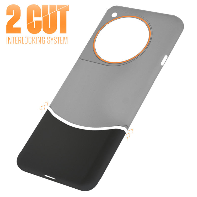 Frosted Case With 2-Cut Interlock For OnePlus 12 5G