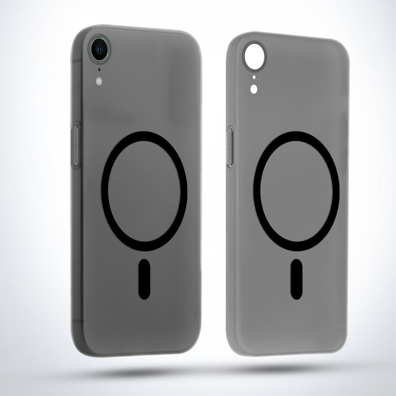 Slim Matte Wireless Charging Support Back Cover for Apple iPhone XR