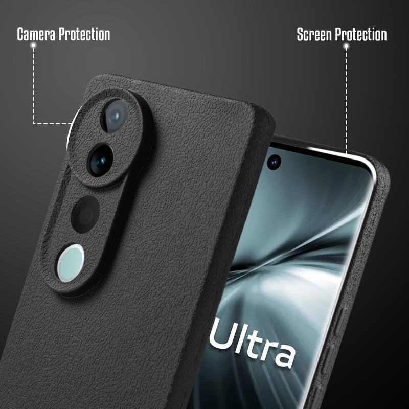 Sleek Textured Silicone Case for Vivo T3 Ultra 5G