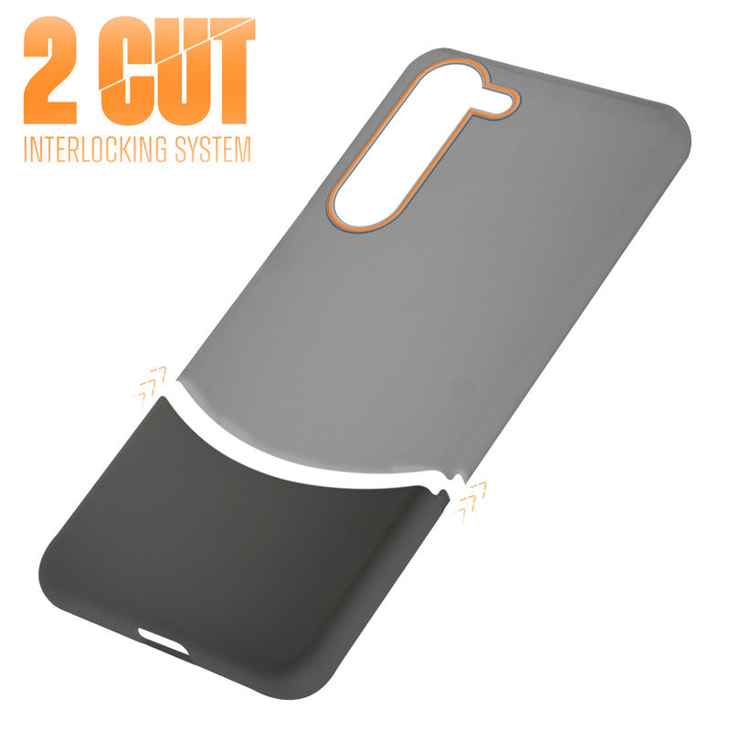 Frosted Case With 2-Cut Interlock For Samsung S23 5G
