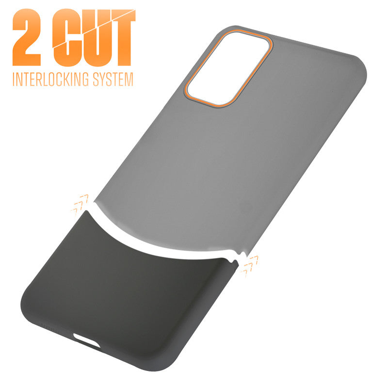 Frosted Case With 2-Cut Interlock For Samsung A33 5G