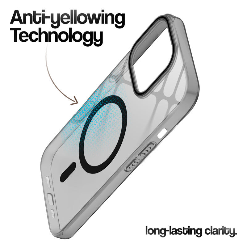 Anti-Yellow Colored Camera Line Case Support Wireless Charging Back Cover For Apple iPhone 16 Pro