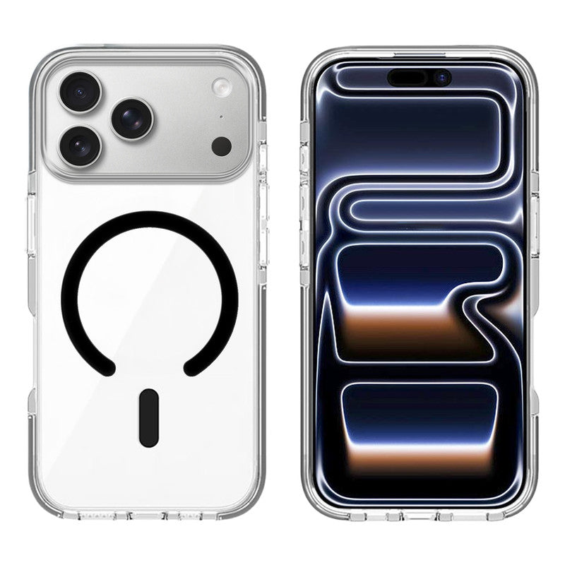 Grip-Line Frame Bumper Case For Apple iPhone 17 Pro Max