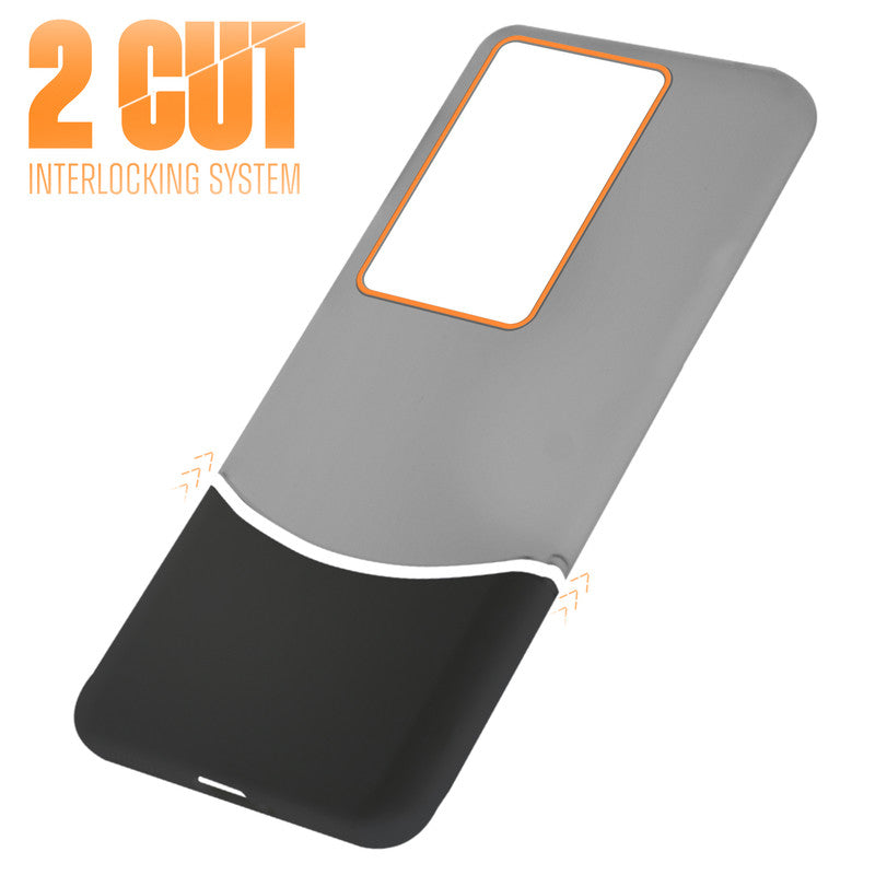 Frosted Case With 2-Cut Interlock For Vivo V29 5G